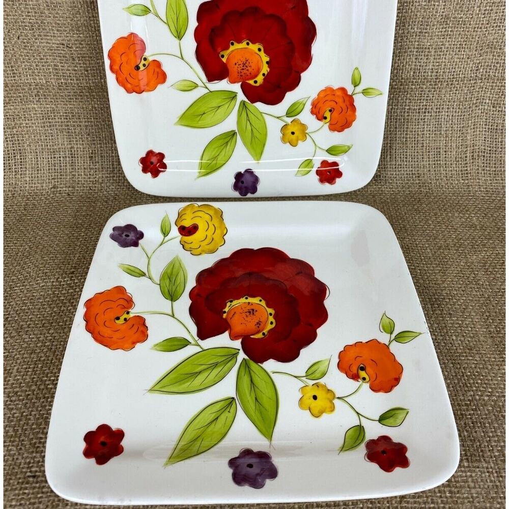Gates Ware Salad Dessert Plates LGA114 Laurie Gates Square